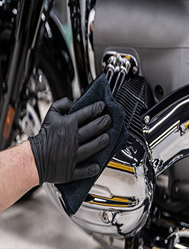 Motorcycle Detailing in Wilton Manors